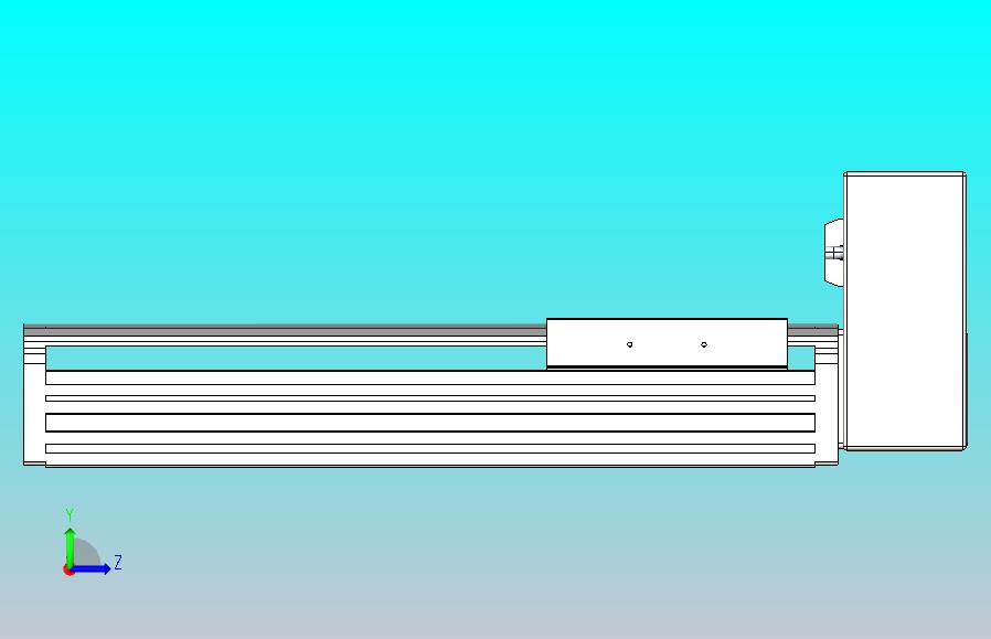 皮带直线轴半封闭可选导轨TPA-HNB-140D-120-L200-LU-C-P40-N3