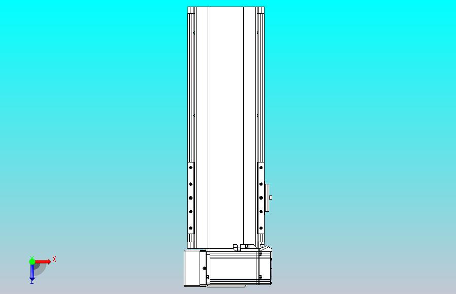 皮带直线轴半封闭可选导轨TPA-HNB-140D-120-L200-LU-Y-P40-N3