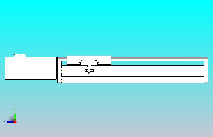 皮带直线轴半封闭可选导轨TPA-HNB-140D-120-L200-MR-C-P40-N3