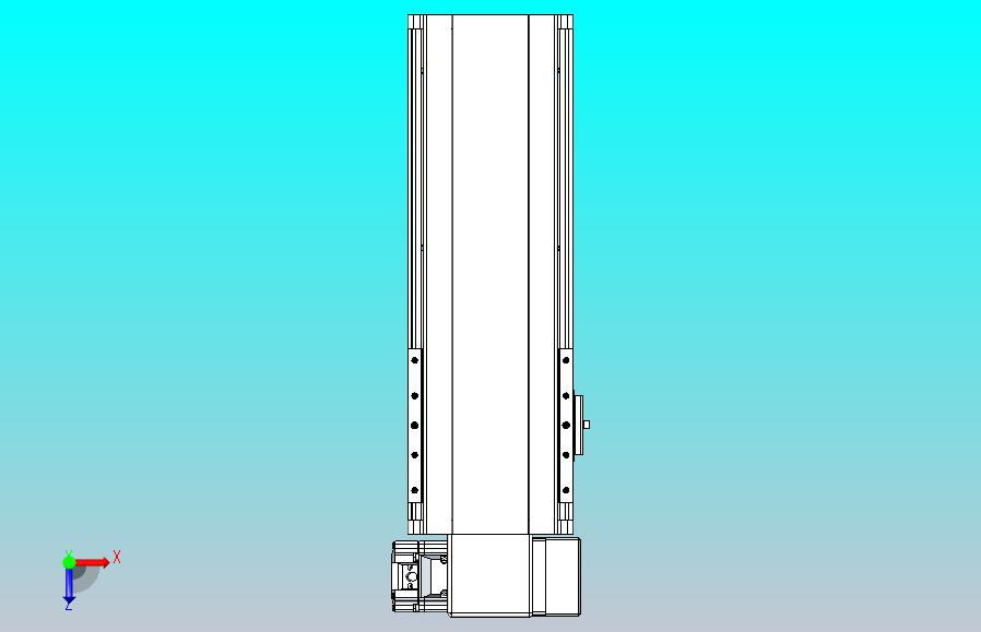 皮带直线轴半封闭可选导轨TPA-HNB-140D-120-L200-RP-Y-P40-N3