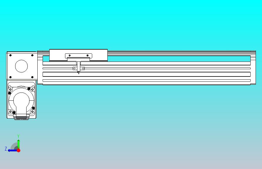 皮带直线轴半封闭可选导轨TPA-HNB-140D-120-L250-LP-C-P40-N3