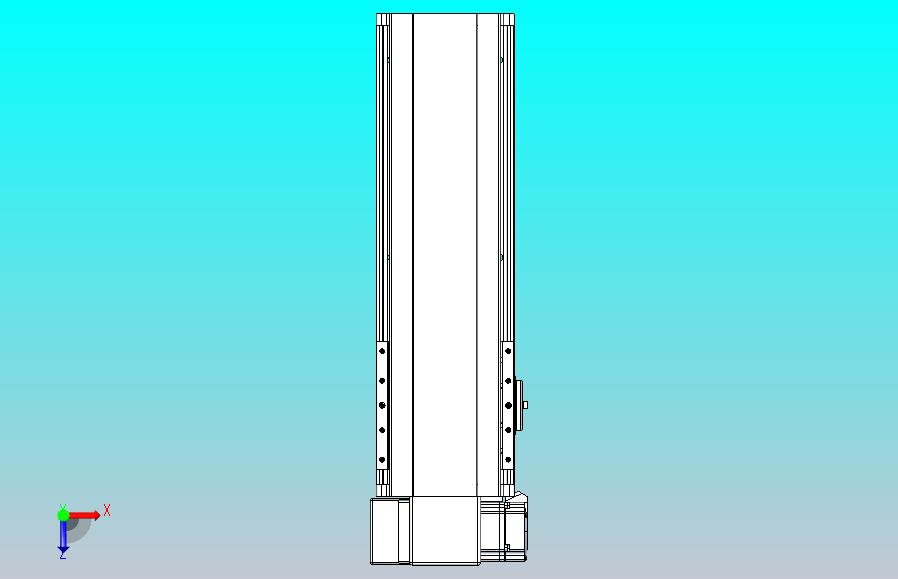 皮带直线轴半封闭可选导轨TPA-HNB-140D-120-L250-LP-Y-P40-N3