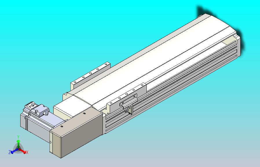 皮带直线轴半封闭可选导轨TPA-HNB-140D-120-L250-MR-C-P40-N3