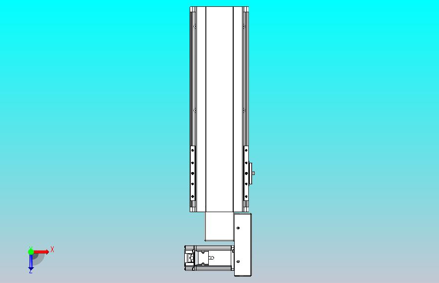皮带直线轴半封闭可选导轨TPA-HNB-140D-120-L250-MR-C-P40-N3