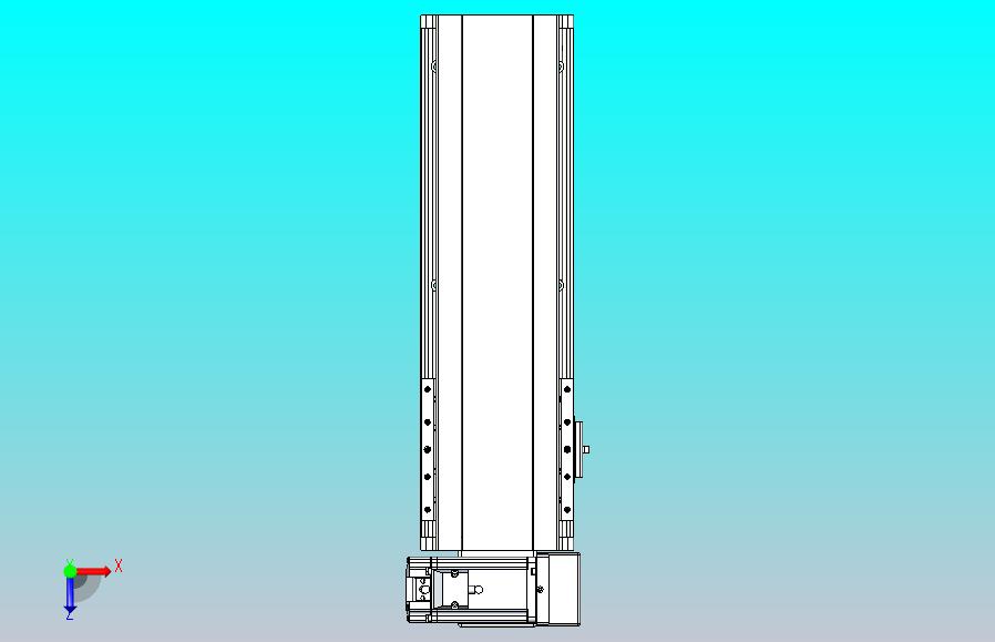 皮带直线轴半封闭可选导轨TPA-HNB-140D-120-L250-RU-C-P40-N3