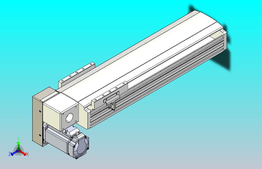 皮带直线轴半封闭可选导轨TPA-HNB-140D-120-L300-LP-C-P40-N3