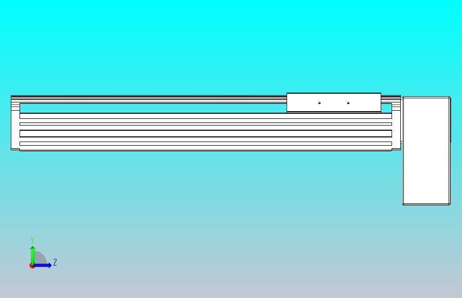 皮带直线轴半封闭可选导轨TPA-HNB-140D-120-L300-LP-C-P40-N3
