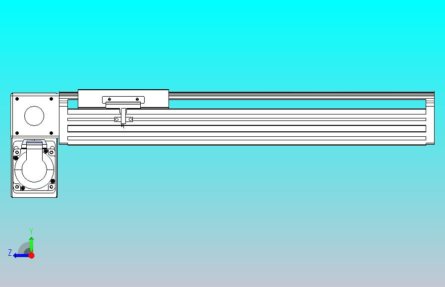 皮带直线轴半封闭可选导轨TPA-HNB-140D-120-L300-LP-C-P40-N3