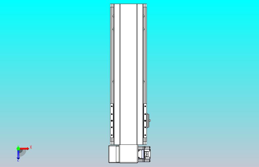 皮带直线轴半封闭可选导轨TPA-HNB-140D-120-L300-LP-C-P40-N3