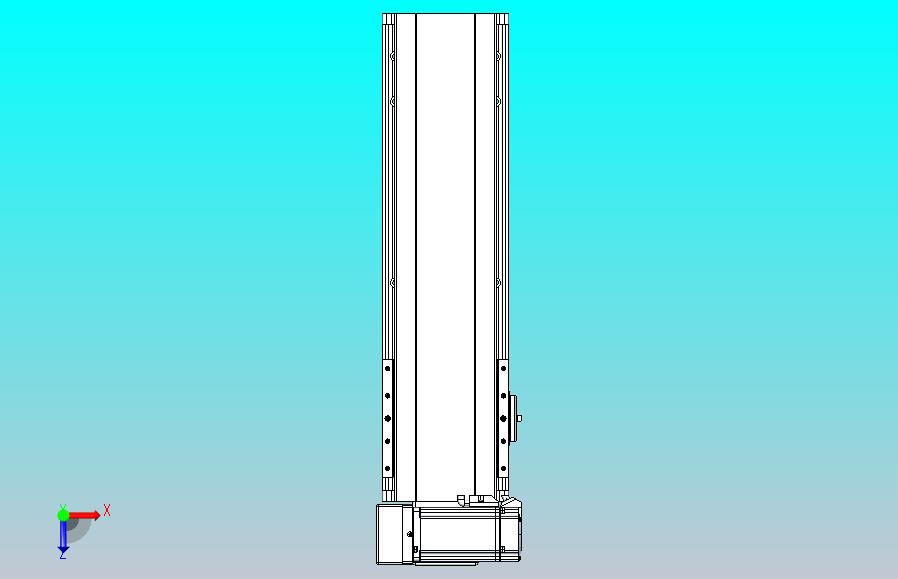 皮带直线轴半封闭可选导轨TPA-HNB-140D-120-L300-LU-C-P40-N3