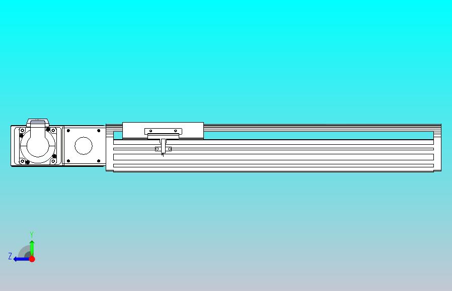 皮带直线轴半封闭可选导轨TPA-HNB-140D-120-L300-ML-Y-P40-N3