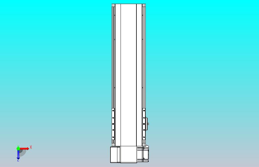 皮带直线轴半封闭可选导轨TPA-HNB-140D-120-L350-LP-Y-P40-N3