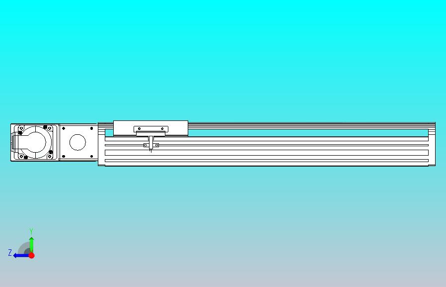 皮带直线轴半封闭可选导轨TPA-HNB-140D-120-L350-ML-C-P40-N3