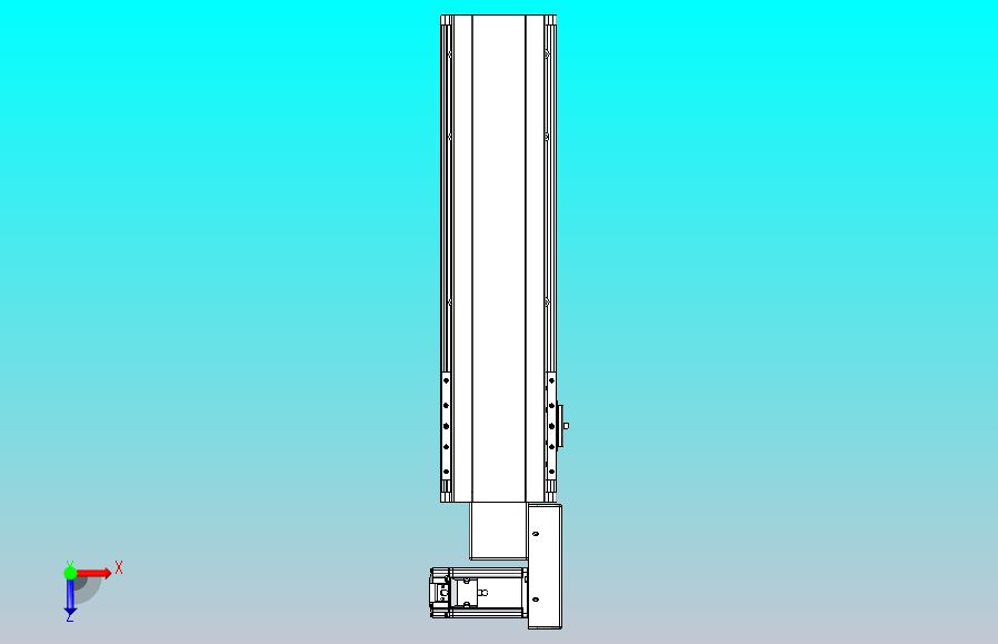 皮带直线轴半封闭可选导轨TPA-HNB-140D-120-L350-MR-C-P40-N3