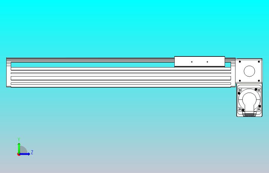 皮带直线轴半封闭可选导轨TPA-HNB-140D-120-L350-RP-C-P40-N3