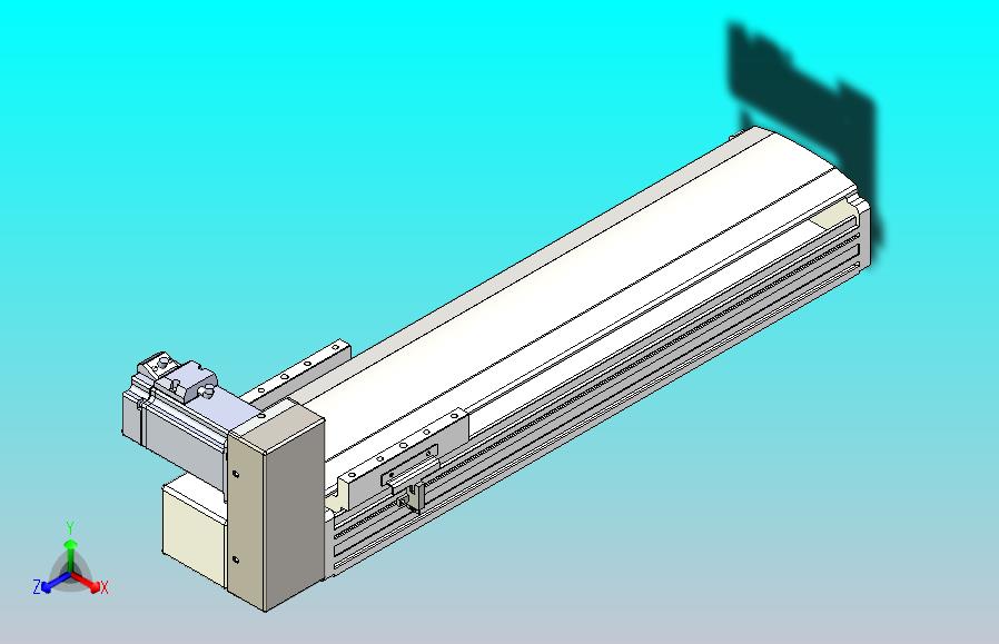 皮带直线轴半封闭可选导轨TPA-HNB-140D-120-L350-RU-C-P40-N3