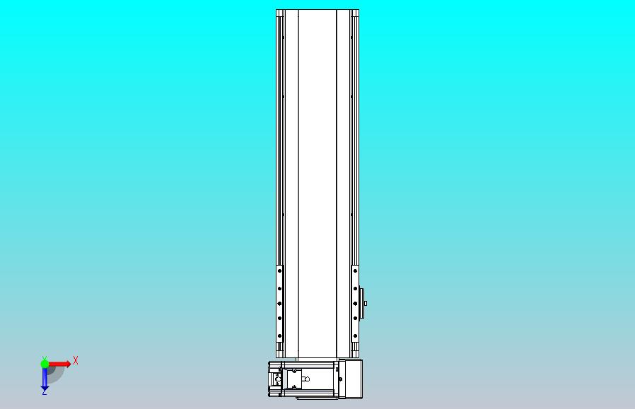 皮带直线轴半封闭可选导轨TPA-HNB-140D-120-L350-RU-Y-P40-N3