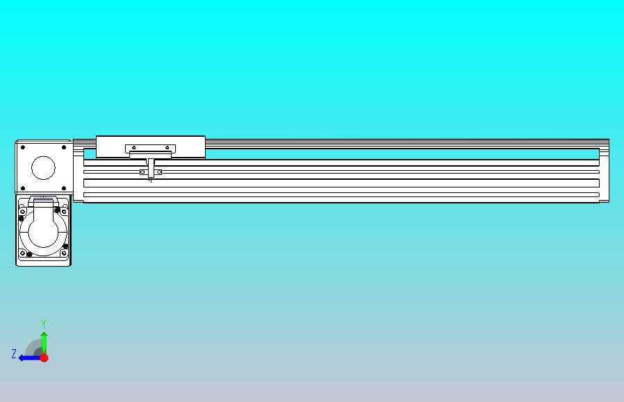 皮带直线轴半封闭可选导轨TPA-HNB-140D-120-L400-LP-C-P40-N3