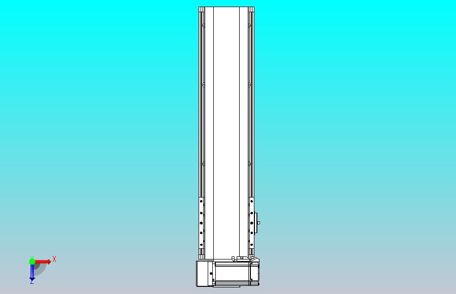 皮带直线轴半封闭可选导轨TPA-HNB-140D-120-L400-LU-C-P40-N3