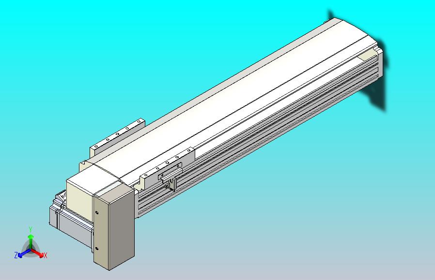 皮带直线轴半封闭可选导轨TPA-HNB-140D-120-L400-RP-C-P40-N3