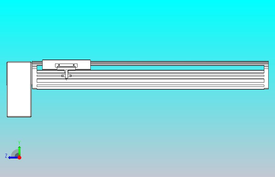 皮带直线轴半封闭可选导轨TPA-HNB-140D-120-L400-RP-C-P40-N3