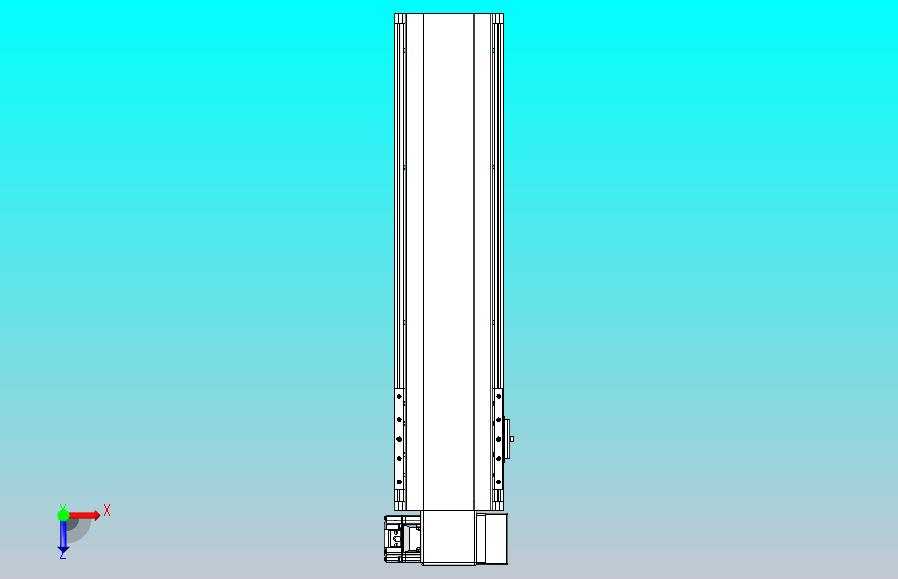 皮带直线轴半封闭可选导轨TPA-HNB-140D-120-L400-RP-Y-P40-N3
