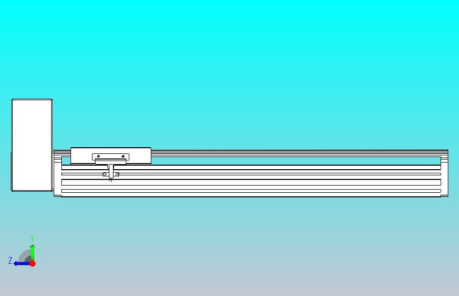 皮带直线轴半封闭可选导轨TPA-HNB-140D-120-L400-RU-C-P40-N3