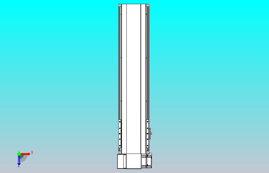 皮带直线轴半封闭可选导轨TPA-HNB-140D-120-L450-LP-Y-P40-N3
