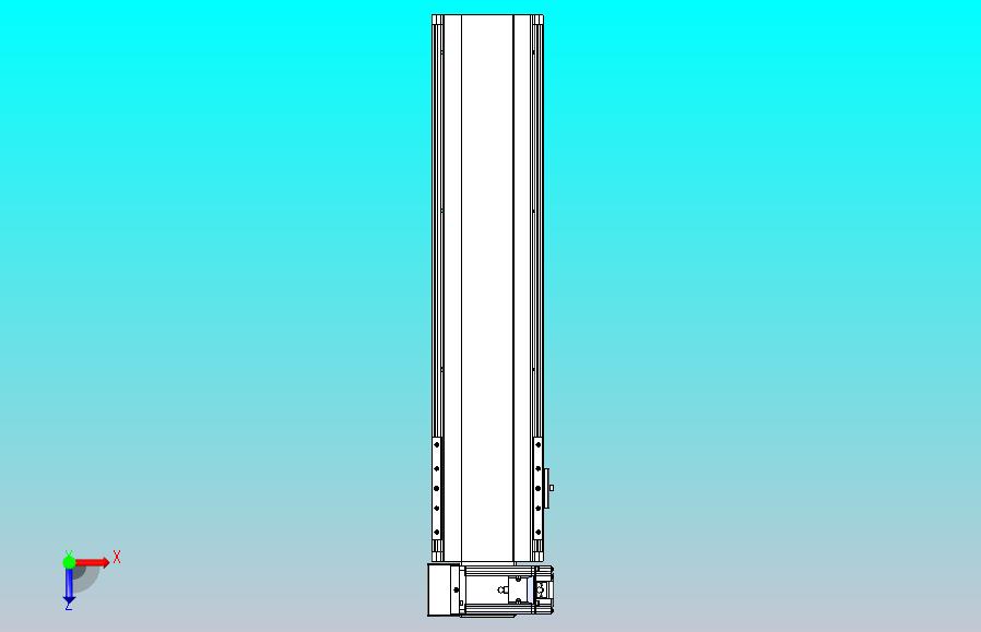 皮带直线轴半封闭可选导轨TPA-HNB-140D-120-L450-LU-Y-P40-N3