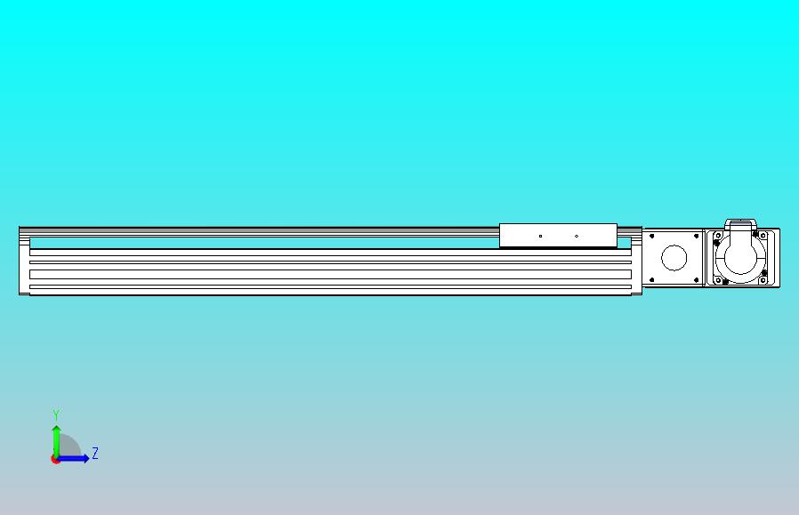 皮带直线轴半封闭可选导轨TPA-HNB-140D-120-L450-MR-C-P40-N3
