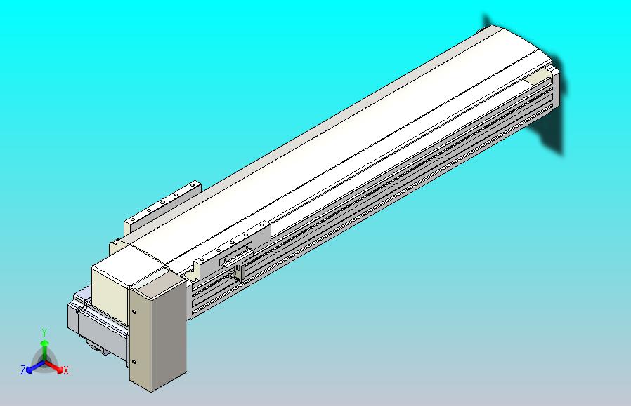 皮带直线轴半封闭可选导轨TPA-HNB-140D-120-L450-RP-C-P40-N3