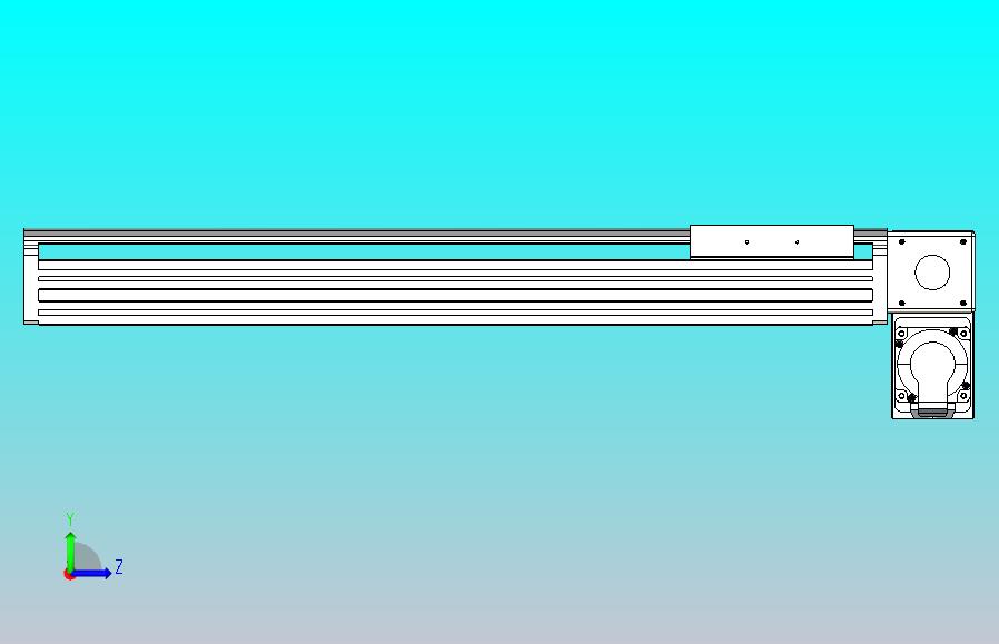 皮带直线轴半封闭可选导轨TPA-HNB-140D-120-L450-RP-C-P40-N3