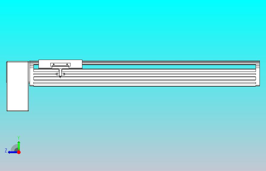 皮带直线轴半封闭可选导轨TPA-HNB-140D-120-L450-RP-C-P40-N3