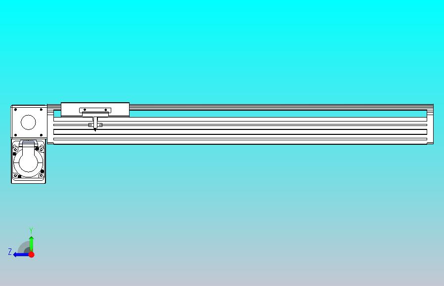 皮带直线轴半封闭可选导轨TPA-HNB-140D-120-L500-LP-C-P40-N3