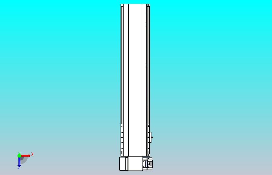 皮带直线轴半封闭可选导轨TPA-HNB-140D-120-L500-LP-Y-P40-N3