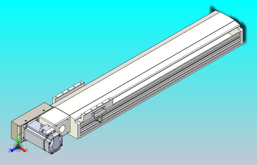 皮带直线轴半封闭可选导轨TPA-HNB-140D-120-L500-ML-C-P40-N3