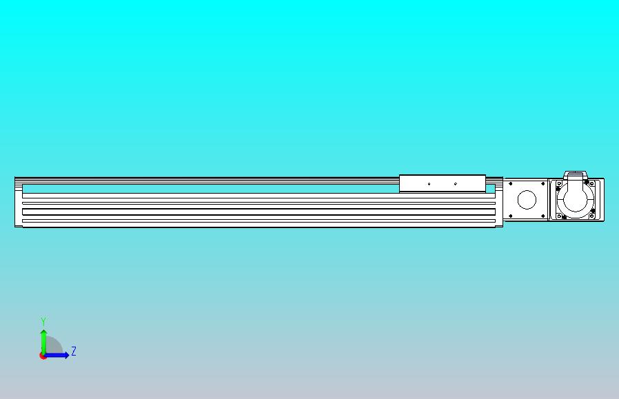 皮带直线轴半封闭可选导轨TPA-HNB-140D-120-L500-MR-C-P40-N3