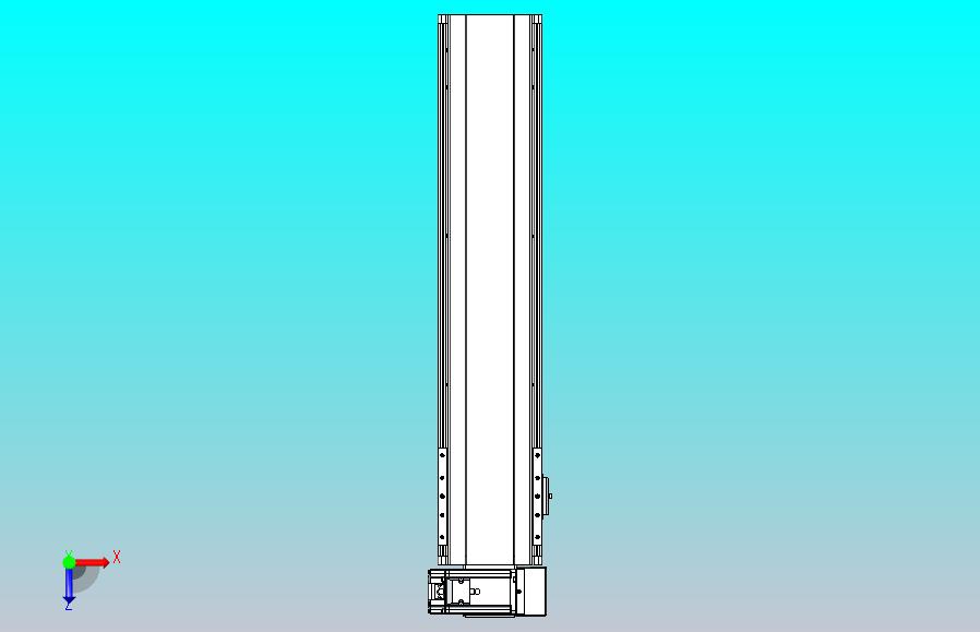 皮带直线轴半封闭可选导轨TPA-HNB-140D-120-L500-RU-Y-P40-N3