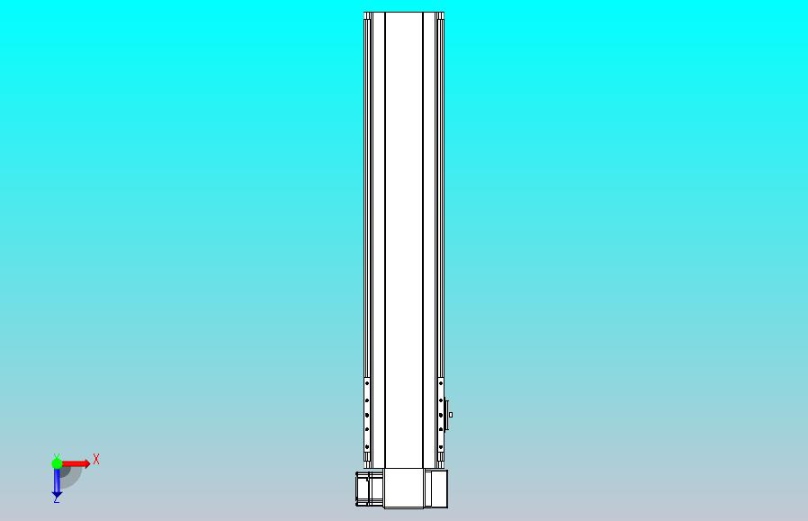 皮带直线轴半封闭可选导轨TPA-HNB-140D-120-L550-RP-Y-P40-N3