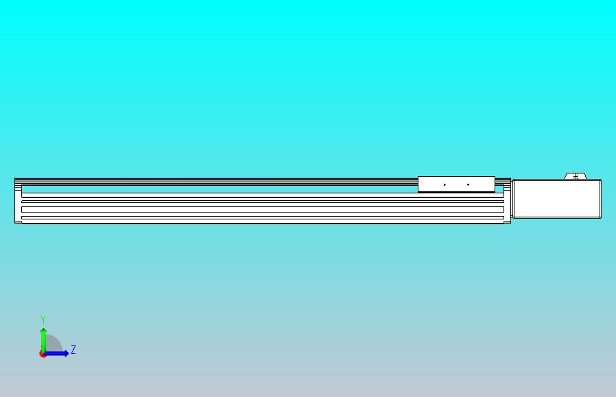 皮带直线轴半封闭可选导轨TPA-HNB-140D-120-L600-ML-Y-P40-N3
