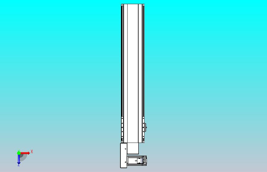 皮带直线轴半封闭可选导轨TPA-HNB-140D-120-L600-ML-Y-P40-N3