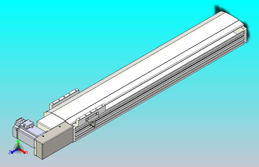 皮带直线轴半封闭可选导轨TPA-HNB-140D-120-L600-MR-C-P40-N3