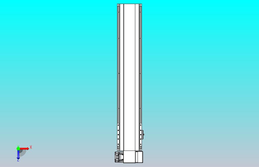 皮带直线轴半封闭可选导轨TPA-HNB-140D-120-L600-RP-C-P40-N3