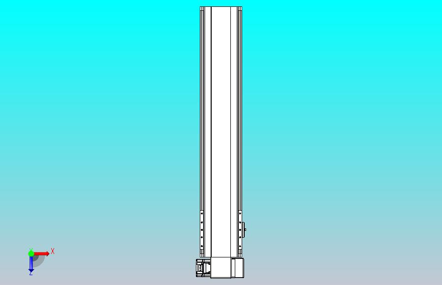 皮带直线轴半封闭可选导轨TPA-HNB-140D-120-L600-RP-Y-P40-N3