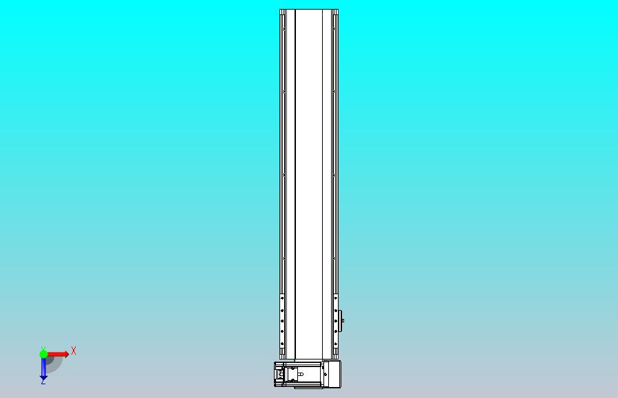 皮带直线轴半封闭可选导轨TPA-HNB-140D-120-L600-RU-C-P40-N3