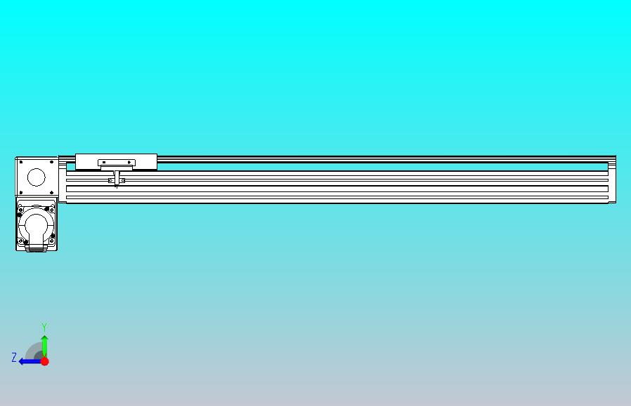 皮带直线轴半封闭可选导轨TPA-HNB-140D-120-L650-LP-C-P40-N3
