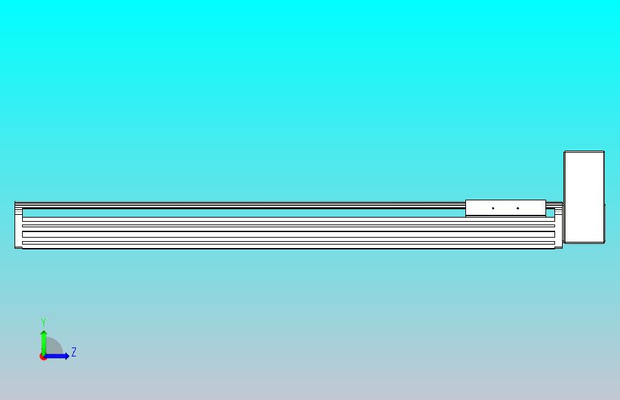 皮带直线轴半封闭可选导轨TPA-HNB-140D-120-L650-LU-C-P40-N3