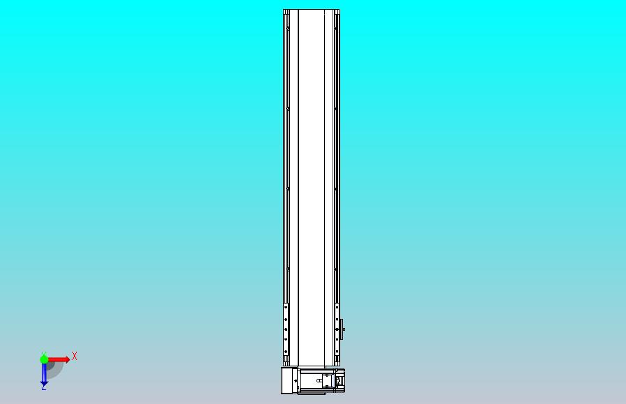 皮带直线轴半封闭可选导轨TPA-HNB-140D-120-L650-LU-C-P40-N3