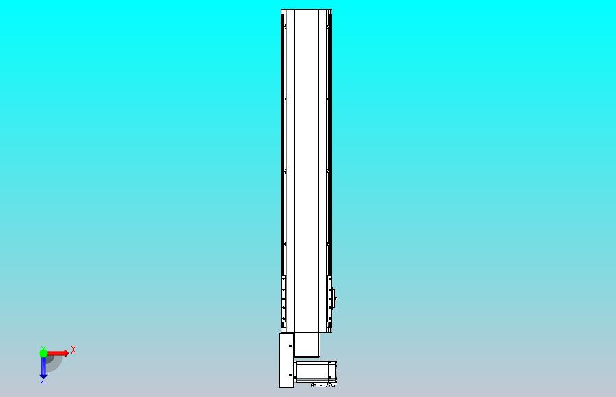皮带直线轴半封闭可选导轨TPA-HNB-140D-120-L650-ML-C-P40-N3