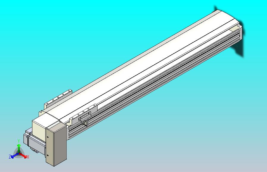 皮带直线轴半封闭可选导轨TPA-HNB-140D-120-L650-RP-C-P40-N3